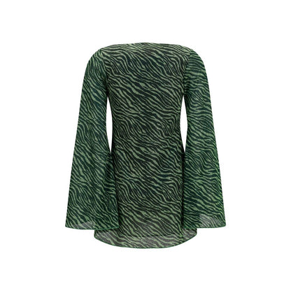 Oséree Bicolor Polyamide Casual Dress