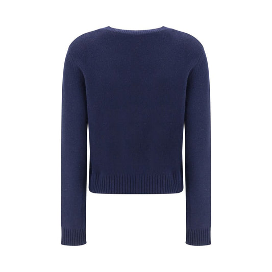 Lisa Yang Blue Cashmere Sweater