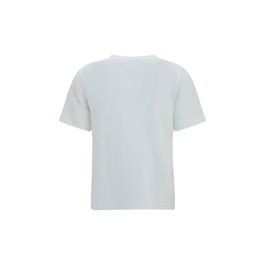 Burberry White Cotton T-Shirt