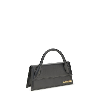 Jacquemus Black Calf Leather Bos Taurus Shoulder Bag