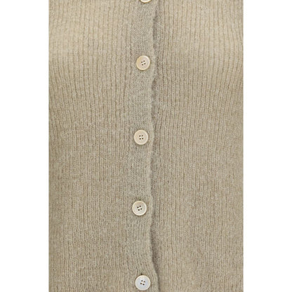 Our Legacy Beige Alpaca Vicugna Pacos Polo Shirt