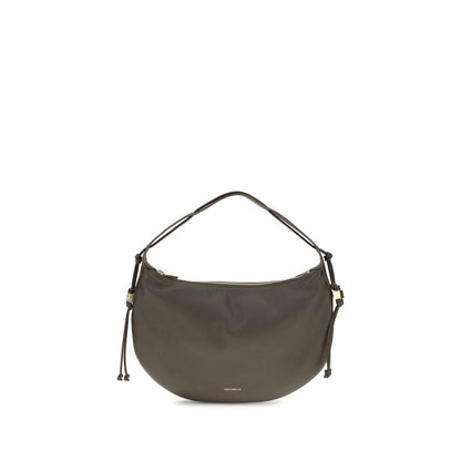 Coccinelle Brown Calf Leather Bos Taurus Shoulder Bag