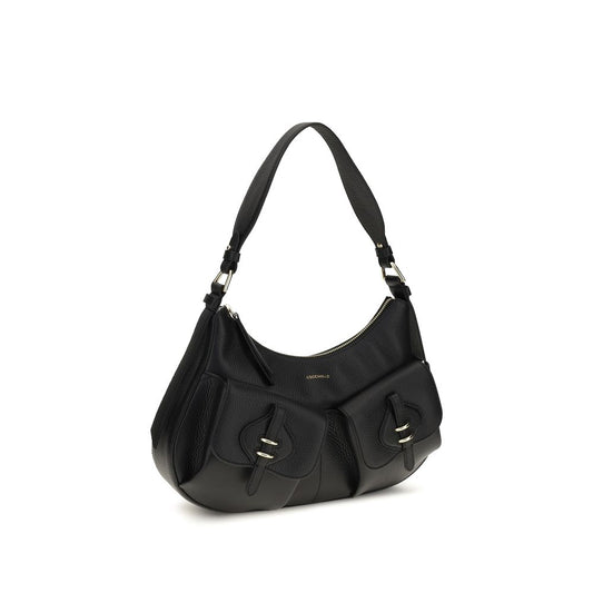 Coccinelle Black Calf Leather Bos Taurus Shoulder Bag