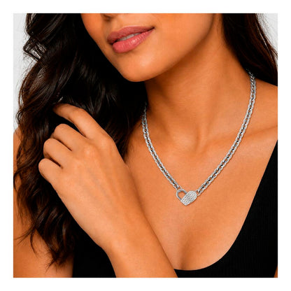 Hugo Boss Gray Stainless Steel Necklace