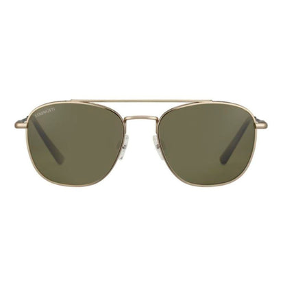 Serengeti Gold Plastic Sunglasses