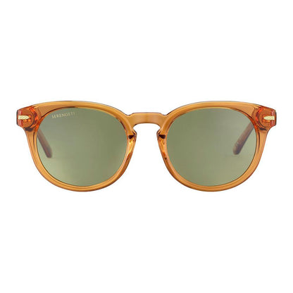 Serengeti Brown Resin Sunglasses