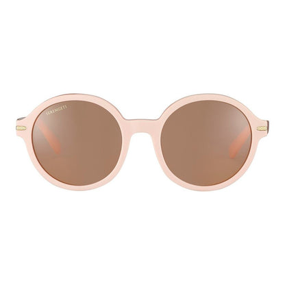 Serengeti Beige Resin Sunglasses