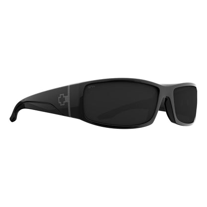 Spy Black Resin Sunglasses