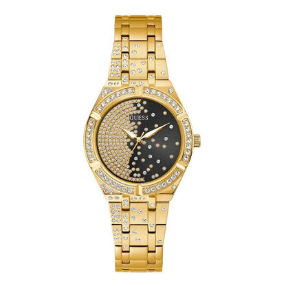 Guess Gold Stainless Steel Dress Watch