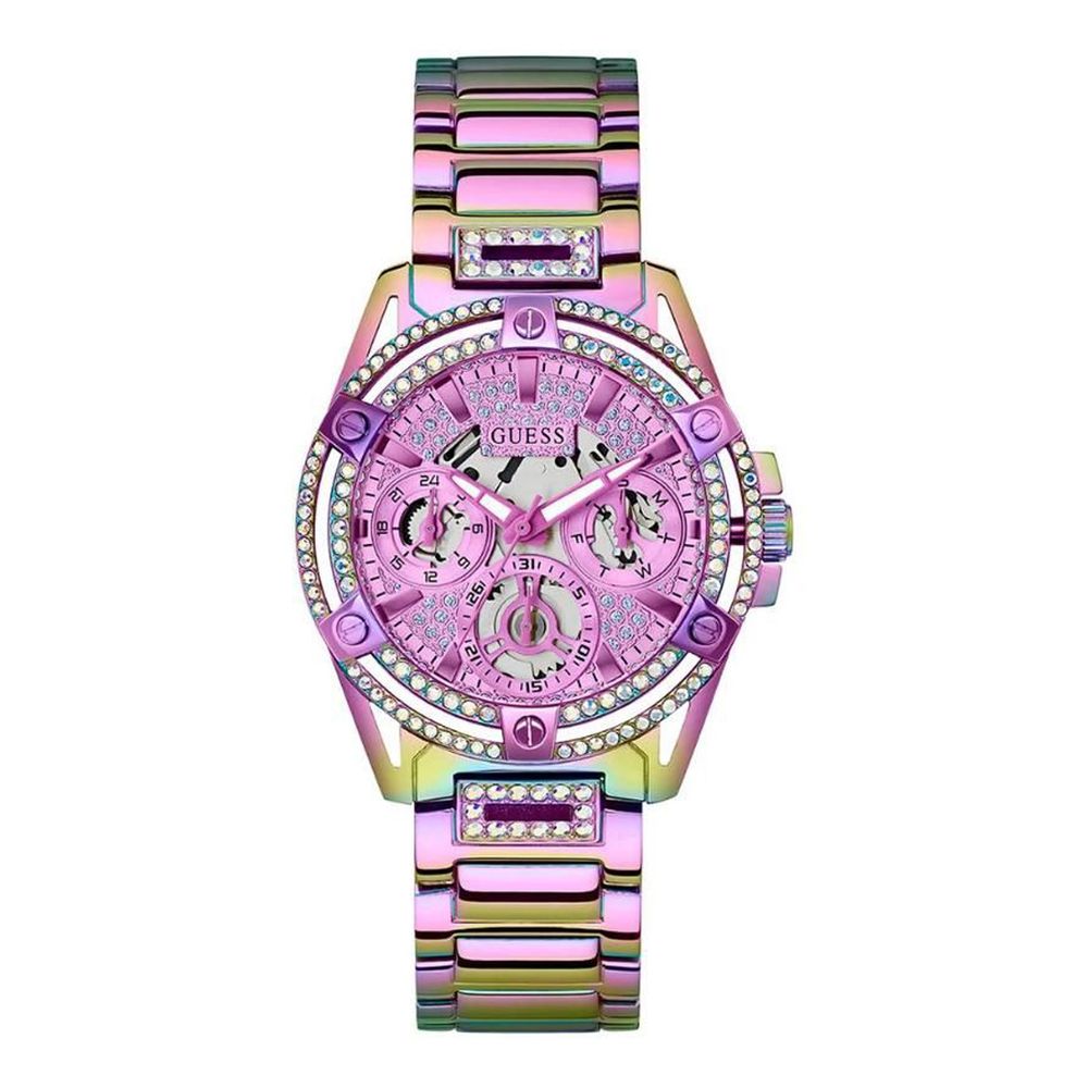 Guess Multicolor Stainless Steel Dress Watch
