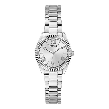 Guess Gray Stainless Steel Dress Watch