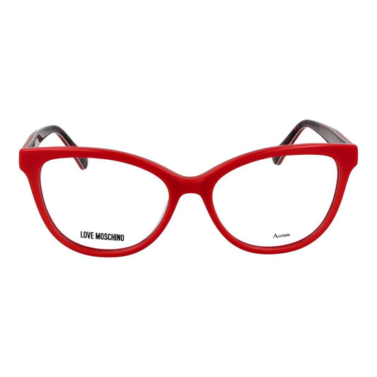 Love Moschino Red Acetate Glasses (Frames)