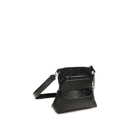 Maison Margiela Black Lamb Ovis Aries Aries Shoulder Bag