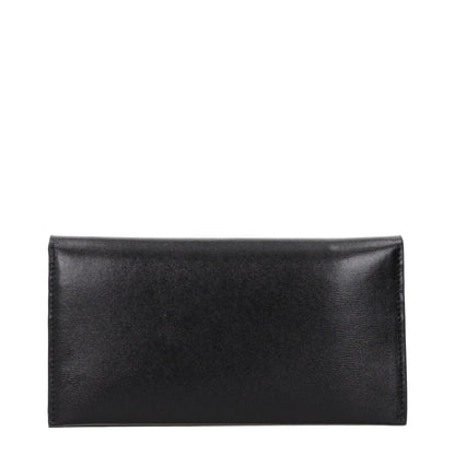 Jil Sander Black Leather Wallet