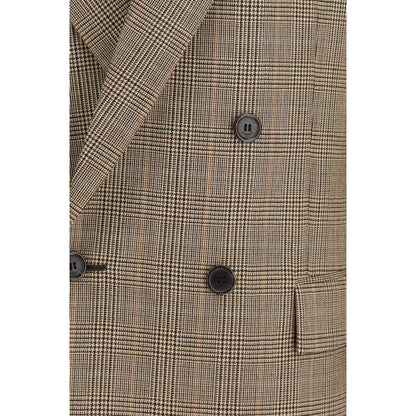Saint Laurent Beige Wool Oves Aries Blazer