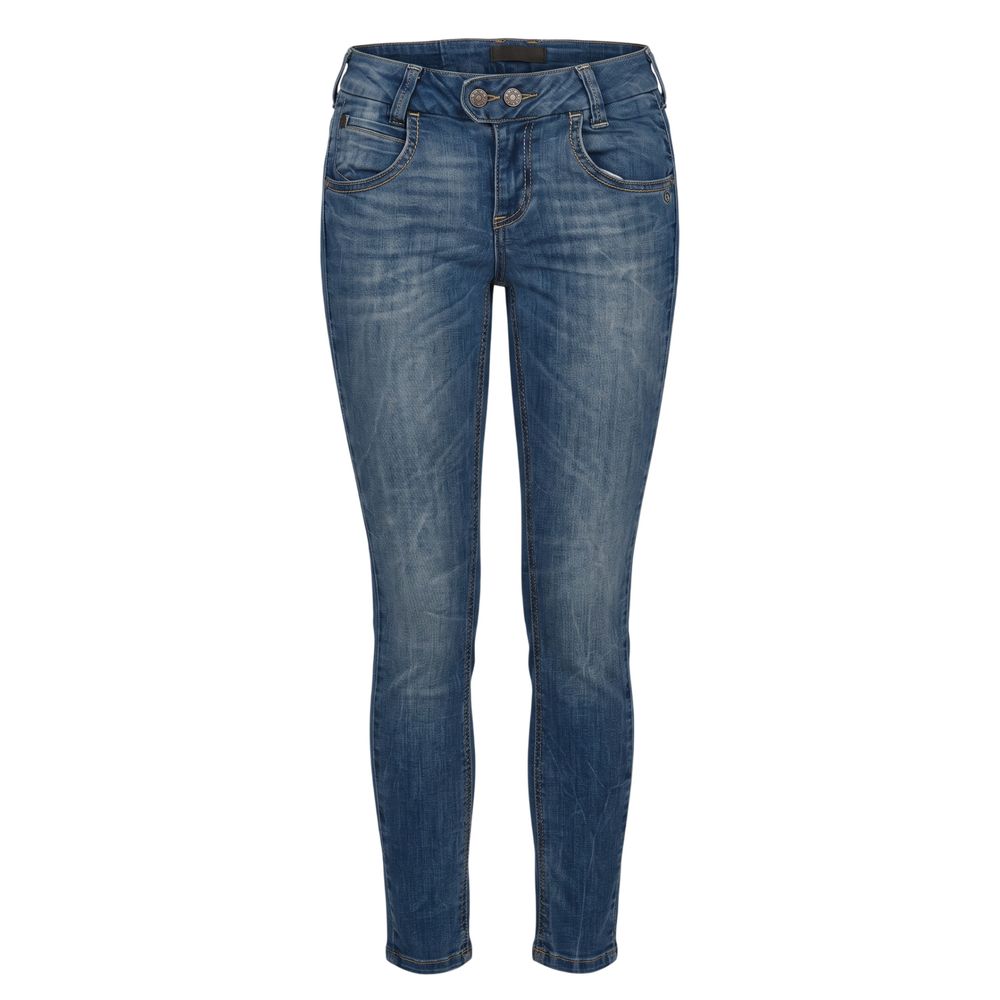 Jeans da donna in cotone blu Object