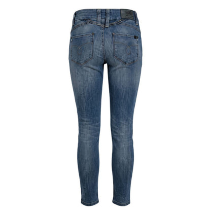 Jeans da donna in cotone blu Object