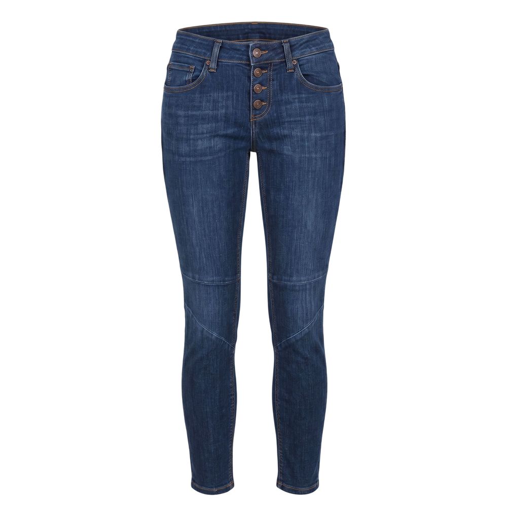 Jeans da donna in cotone blu Object