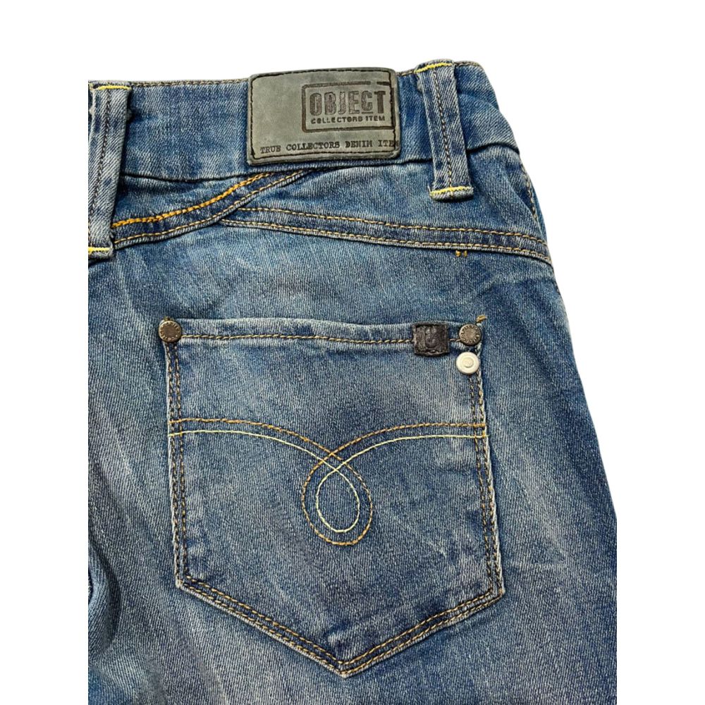 Jeans da donna in cotone blu Object