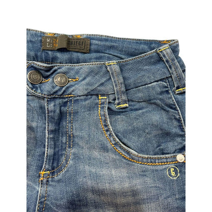 Jeans da donna in cotone blu Object
