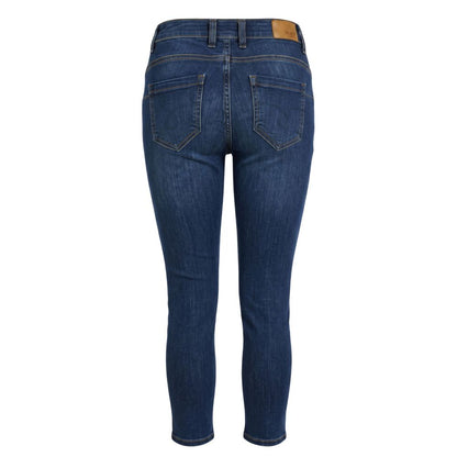 Jeans da donna in cotone blu Object