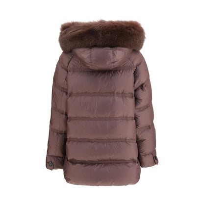 Peuterey Bordeaux Polyester Full-Length Jacket