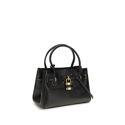 Chloé Black Buffalo Leather Shoulder Bag
