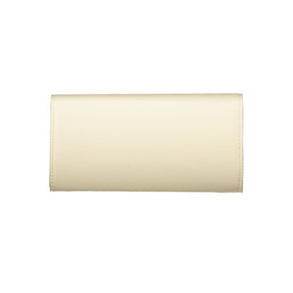 Mario Valentino Beige Polyethylene Wallet