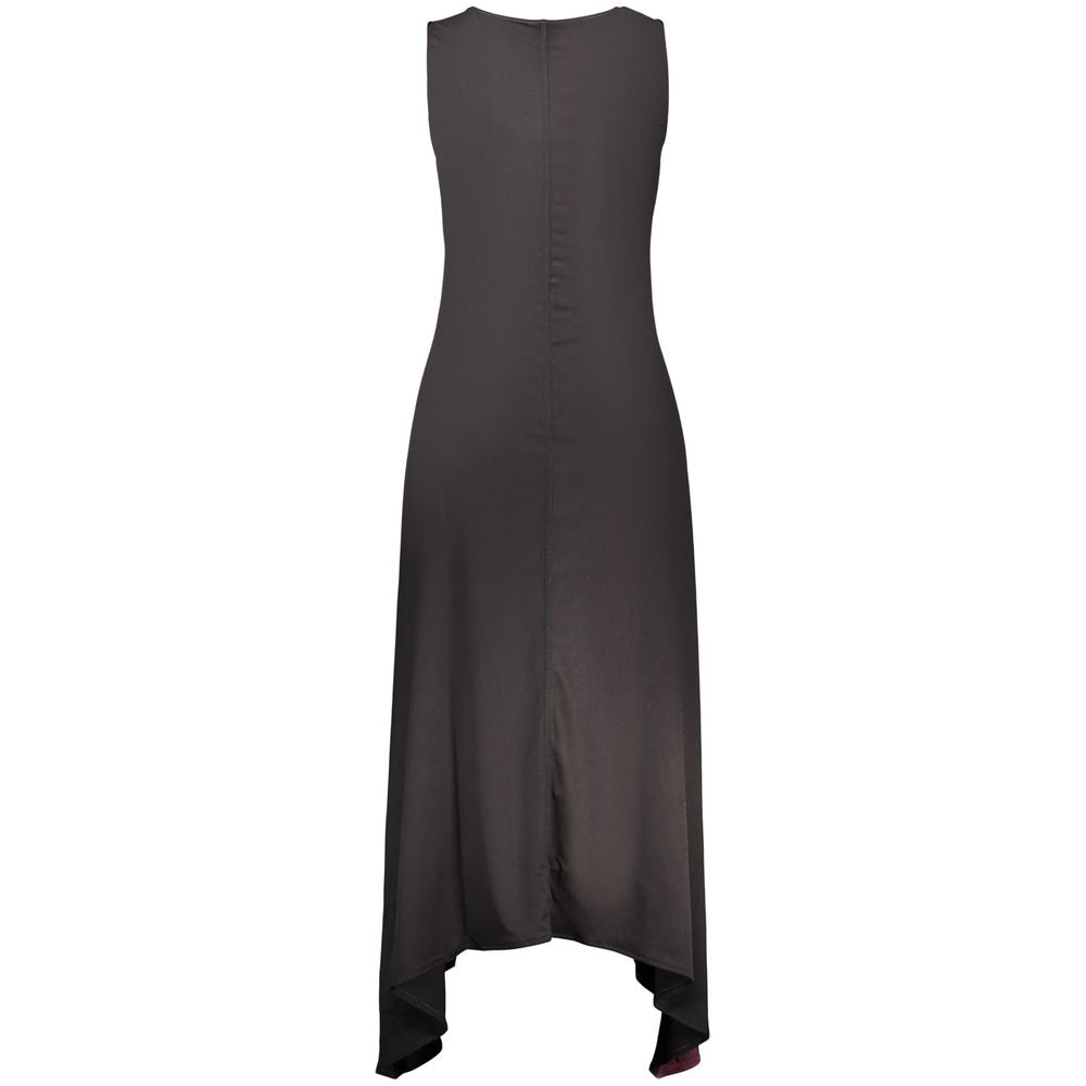 Desigual Black Polyester Casual Dress