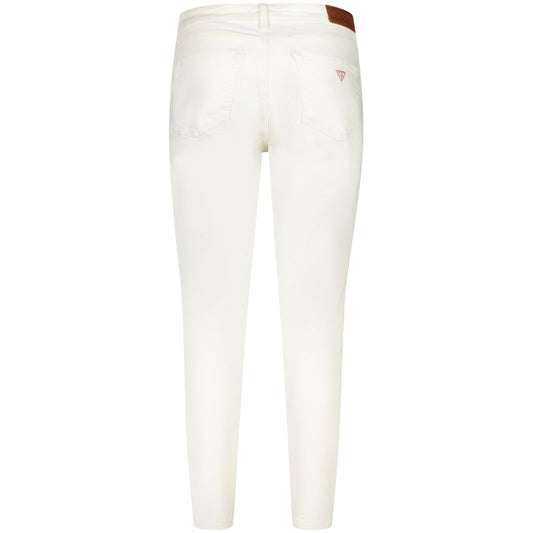 Guess Jeans Bianco Cotton Women's Jeans