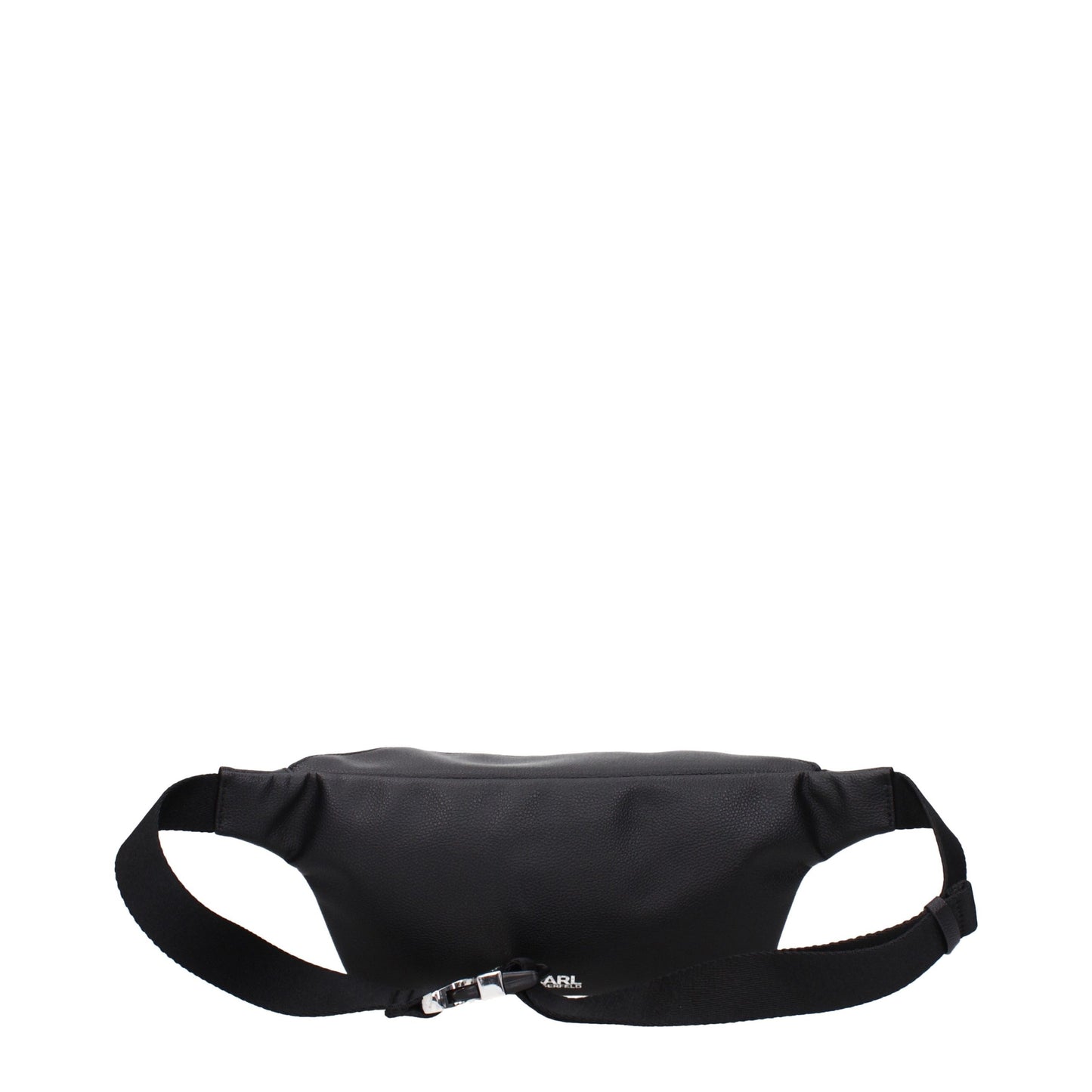 Karl Lagerfeld Black Leather Backpack
