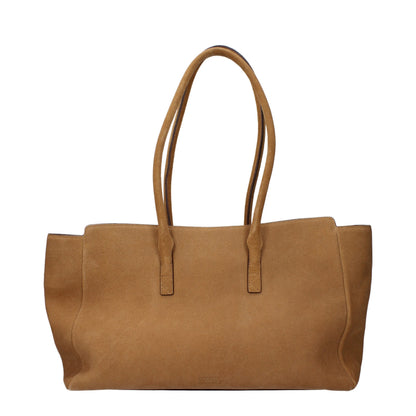 Karl Lagerfeld Brown Leather Shoulder Bag