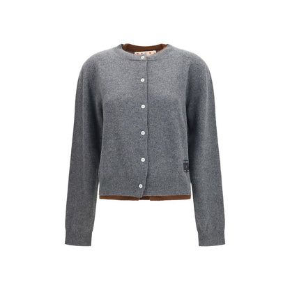 Marni Gray Cashmere Cardigan