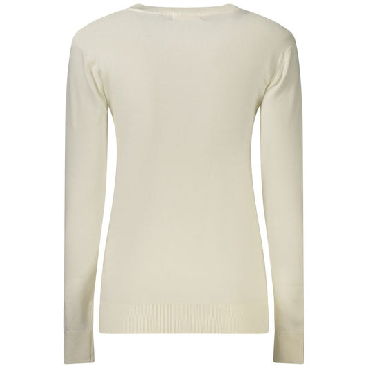 Guess Jeans White Viscose Sweatshirt