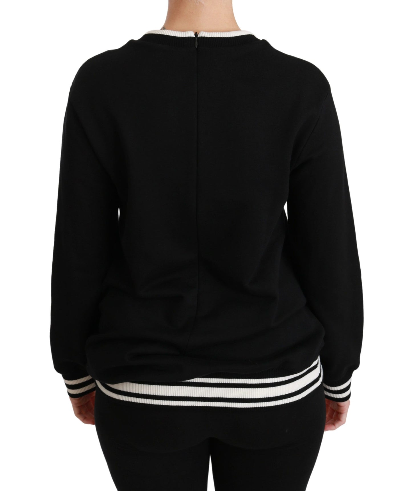 Dolce &amp; Gabbana Maglione Nero Rinascimento #DGmillennials