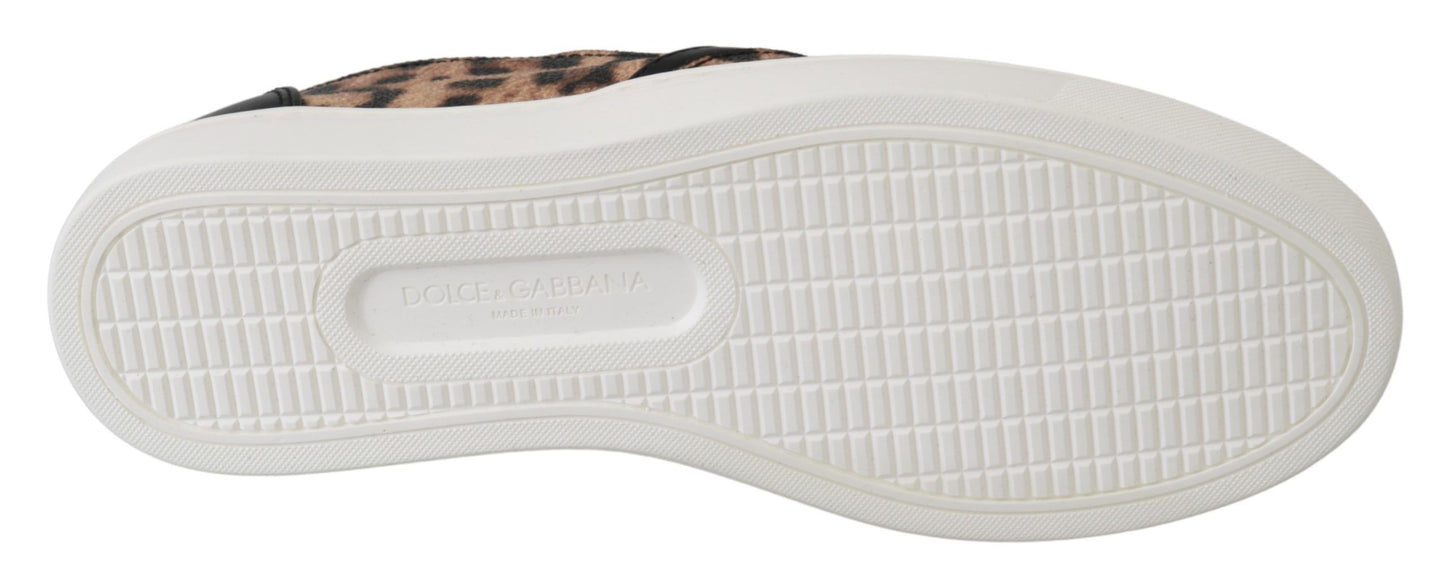 Mocassini Dolce &amp; Gabbana in pelle leopardata #dgfamily