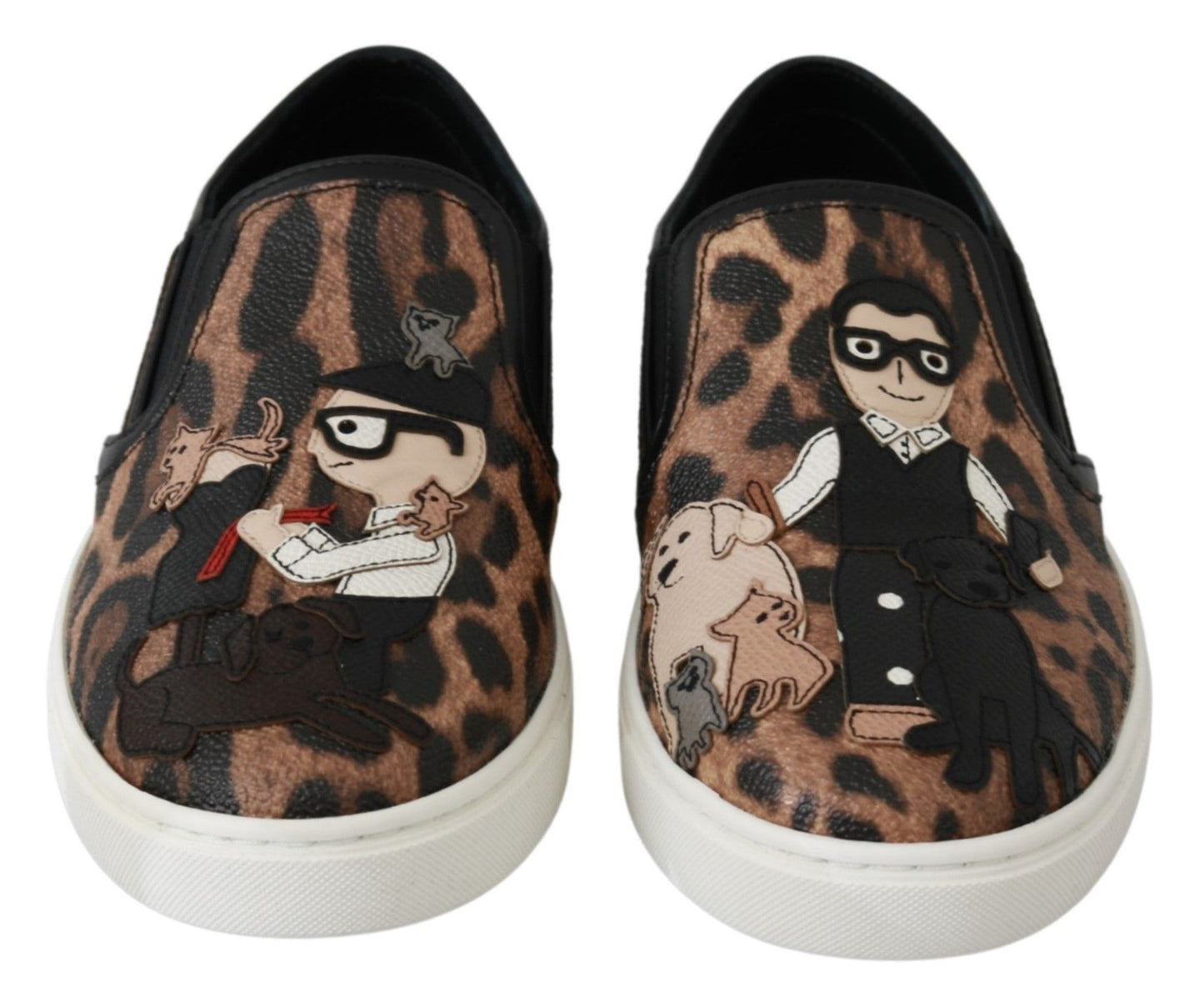 Mocassini Dolce &amp; Gabbana in pelle leopardata #dgfamily
