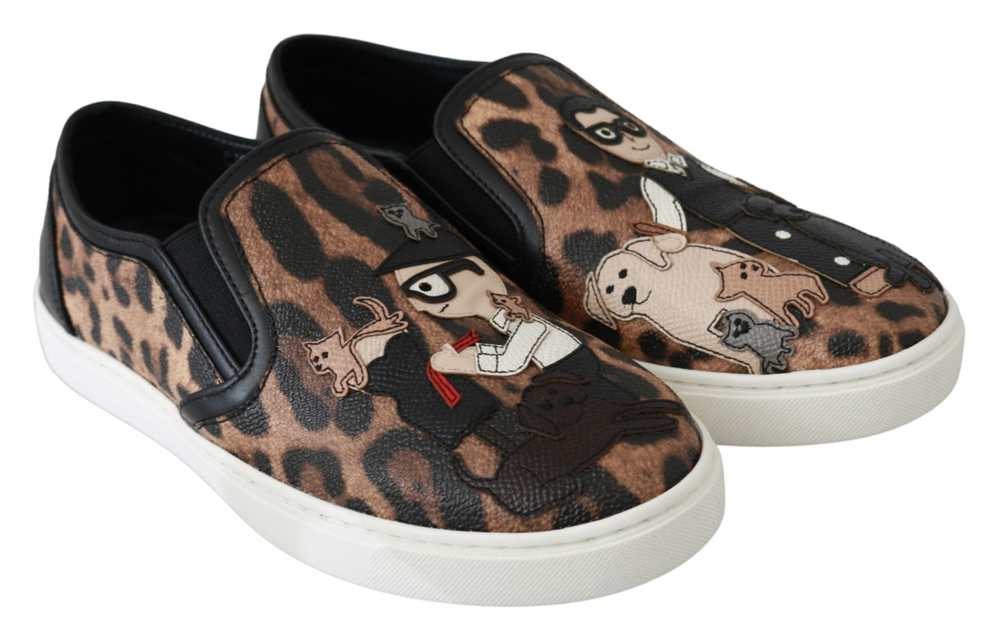 Mocassini Dolce &amp; Gabbana in pelle leopardata #dgfamily