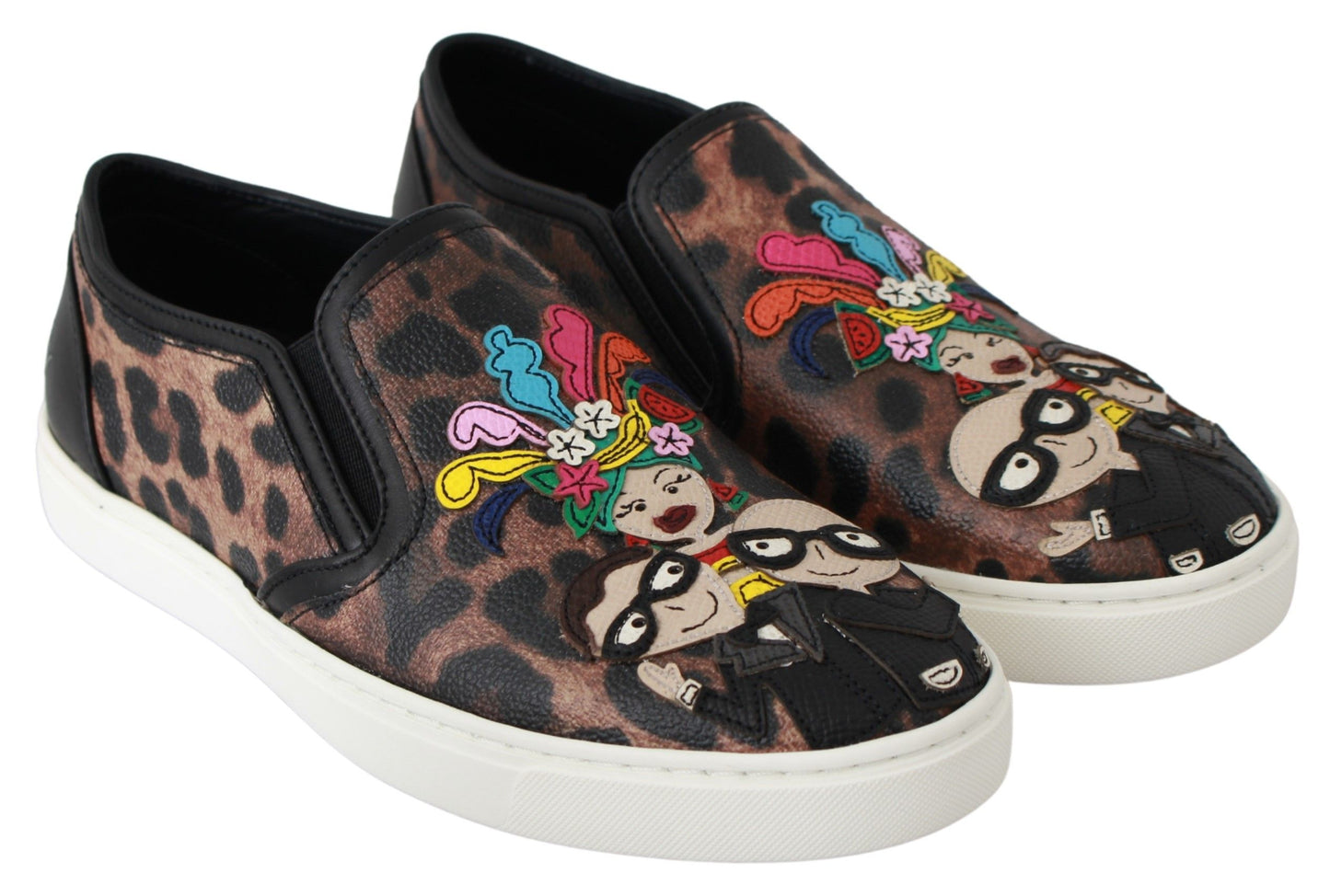 Mocassini Dolce &amp; Gabbana in pelle leopardata #dgfamily