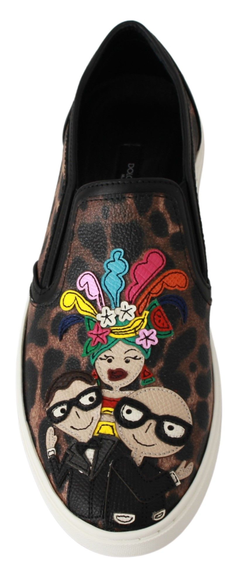 Mocassini Dolce &amp; Gabbana in pelle leopardata #dgfamily