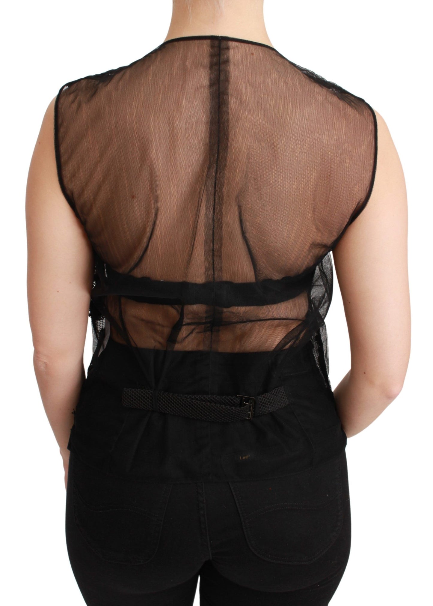 Dolce &amp; Gabbana Gilet in broccato floreale nero