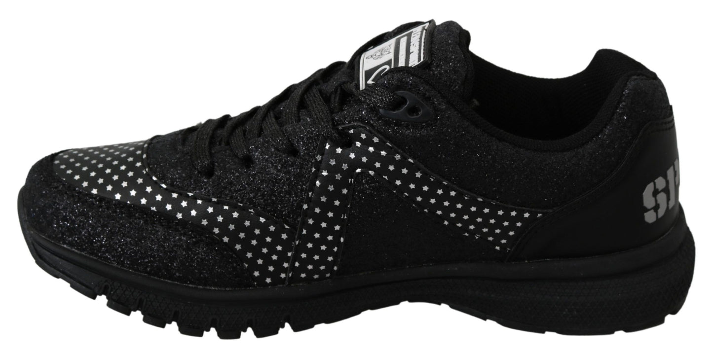 Scarpe da ginnastica nere Running Jasmines di Philipp Plein