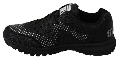 Scarpe da ginnastica nere Running Jasmines di Philipp Plein