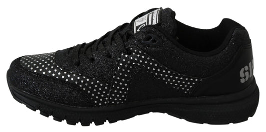 Scarpe da ginnastica nere Running Jasmines di Philipp Plein