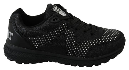 Scarpe da ginnastica nere Running Jasmines di Philipp Plein