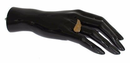 Anello autentico da donna Nialaya in argento 925 con zirconi trasparenti e oro
