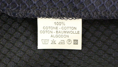 Pantaloni in cotone blu cropped di Andrea Incontri