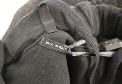 Tuta in pelle nera La Maison du Couturier