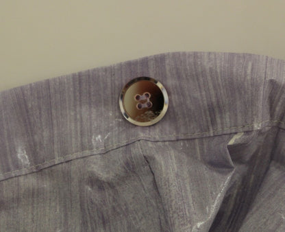 Gonna avvolgente sopra il ginocchio in viscosa viola Licia Florio