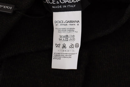 Calzini collant in cashmere grigio Dolce &amp; Gabbana